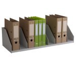 Trieur à cases fixes, 9 cases, gris