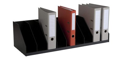 Trieur à cases fixes, 9 cases, noir