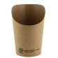Pot à wrap 'pure', rond, 230 ml, brun