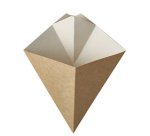 Cornet à frites 'pure', dimensions: 215 x 270 mm