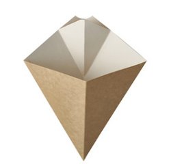 Cornet à frites 'pure', dimensions: 215 x 270 mm