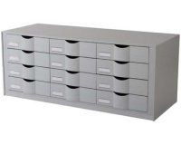 Bloc à tiroirs, 12 tiroirs, couleur: