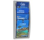 Prospekthalter Wandmodell Quick Fit A4