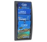 Porte-brochures mural Quick fit, A4