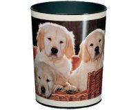 Corbeille à papier 'chiens'