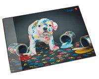 Sous-main 'chien multicoloré', 400 x 530 mm