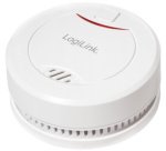 Détecteur de fumée Longlife, avec batterie, blanc