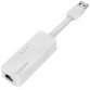 Adaptateur USB 2.0 vers RJ45 Fast Ethernet, blanc