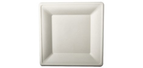Assiette en canne à sucre 'pure', carré, 155x155 mm