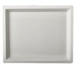 Bord van suikerriet 'puur', 130 x 260 mm