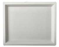 Assiette en canne à sucre 'pure', 130 x 260 mm