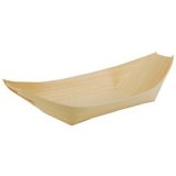 Houten bootje voor aperitief 'Pure', 140 x 82 mm