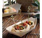 Coupelle bateau à amuse-gueule 'pure', 110 x 65 mm