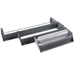 Foliedispenser met afscheurrand, voor 450 mm breed folie