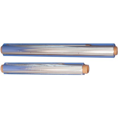 Film Aluminium lebensmittelecht, 45 cm breit - Rolle mit 150 m.