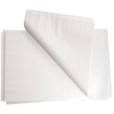 Papier sulfurisé prédécoupé 'PREMIUM', blanc