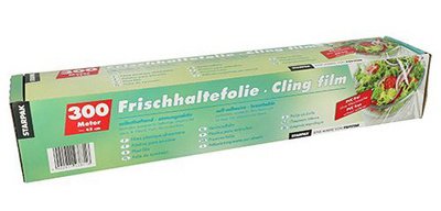 Food stretch film Polyethylene, width 45 cm - Roll of 300 m