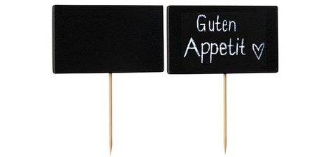 Pique à fingerfood 'Ardoise', longueur: 90 mm