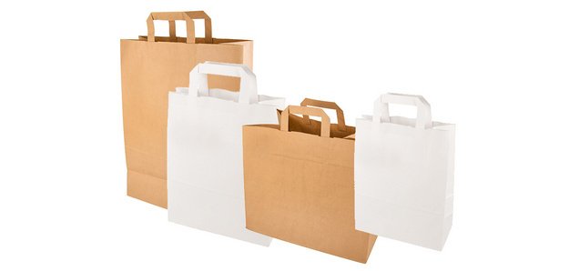 Sac en papier, 320 x 170 x 270 mm