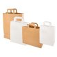 Sac en papier kraft avec poignées de transport - Lot de 50