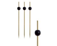 Pique à fingerfood 'Black Pearl', longueur: 125 mm