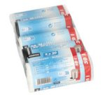 Sac poubelle HDPE, 30 litres, assorti