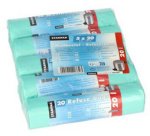 Sac poubelle HDPE, 20 litres, vert menthe