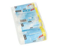 Sac poubelle HDPE, 10 litres, transparent