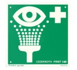 Panneau de signalisation 'Douche oculaire'