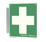 Support pour panneau de signalisation, autocollant