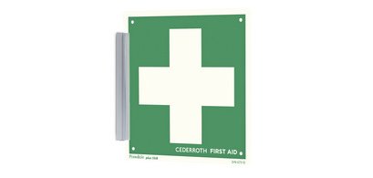 Support pour panneau de signalisation, autocollant