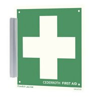 Support pour panneau de signalisation, autocollant