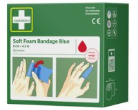 Pansement 'Soft Foam Bandage', bleu