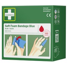 Pansement 'Soft Foam Bandage', bleu