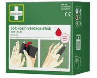 Pleister 'Soft Foam Bandage' zwart
