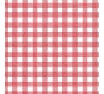 Serviette 'ROYAL Collection Vichy', rouge