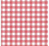 Serviette 'ROYAL Collection Vichy', rouge