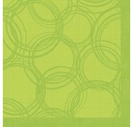 Serviette 'ROYAL Collection Bubbles', vert citron