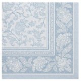 Serviette 'ROYAL Collection Ornaments' bleu arctique