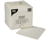 Sous-tasse, 170 x 170 mm, blanc