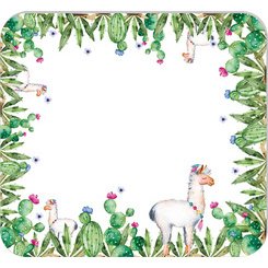 Bloc tapis de souris 'Lama', 240 x 220 mm