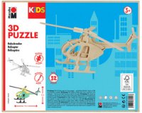 KiDS Puzzle 3D 'Hélicoptère', 32 pièces