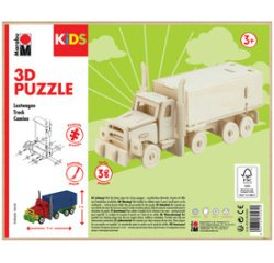 KiDS Puzzle 3D 'Camion', 38 pièces