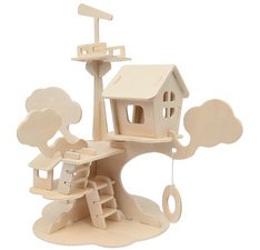 KiDS Puzzle 3D 'Cabane dans l'arbre', 37 pièces