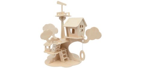 KiDS Puzzle 3D 'Cabane dans l'arbre', 37 pièces