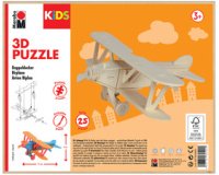 KiDS Puzzle 3D 'Avion biplan', 25 pièces