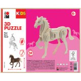 KiDS Puzzle 3D 'Cheval', 30 pièces