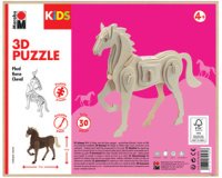 KiDS Puzzle 3D 'Cheval', 30 pièces