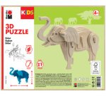 KiDS Puzzle 3D 'Eléphant', 27 pièces
