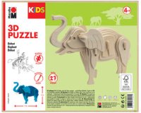 KiDS Puzzle 3D 'Eléphant', 27 pièces